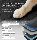 PetClaw™ Backseat Guardian — Waterproof Dog Car Seat Cover (400 lb Capacity