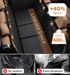 PetClaw™ Backseat Guardian — Waterproof Dog Car Seat Cover (400 lb Capacity